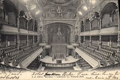CPA Geneve Le theatre Interieur du Victoria Hall
