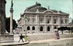 CPA Le theatre Geneve 