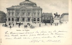 CPA Le theatre Geneve 