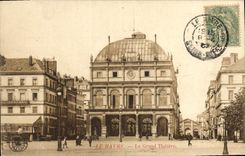CPA Le grand theatre Le Havre