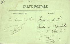 CPA Le theatre Le Havre Tramway