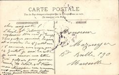 VINTAGE POSTCARD Palate Of Versailles the Castle Seen On the Park