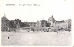 CPA Palais De Versailles Vue Generale du Chateau