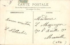 VINTAGE POSTCARD Palate Of Versailles Small Trianon the house of music