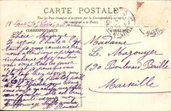 VINTAGE POSTCARD Palate Of Versailles Small Trianon the hamlet of Marie Antoinette the tower of Malborough and dairy