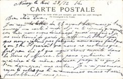 VINTAGE POSTCARD Palate Of Versailles Small Trianon the boudoir