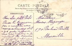 VINTAGE POSTCARD Palate Of Versailles Small Trianon the hamlet of Marie Antoinette the boudoir