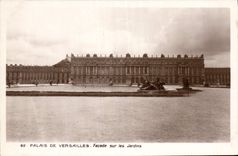 CPA Palais De Versailles Facade sur les Jardins