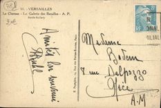 CPA Palais De Versailles Musee De Galerie des Batailles