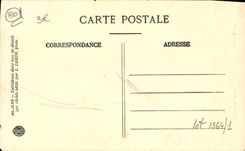 VINTAGE POSTCARD Amiens Cathedral Stalls of the Chorus Detail Left side