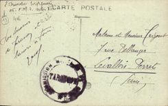 CPA Tarascon Facade de l'eglise Ste Marthe 