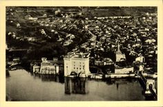 CPA Tarascon Chateau du Roi Rene Vue prise en avion 