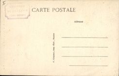 La prisión Clisson de la POSTAL de la VENDIMIA el castillo lleva la prisión de los hombres