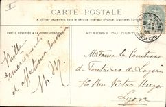 Castillo viejo de las prisiones de la prisión de Tournon de la POSTAL de la VENDIMIA del cardenal de Tournon