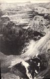 VINTAGE POSTCARD Volcano Vesuvio Interno LED crater