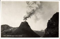 CPA Volcan Vesuvio dopo l'ultima eruzione 