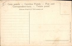 VINTAGE POSTCARD Volcano the eruzione del Vesuvio