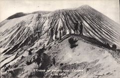 CPA Volcan Il cratere del Vesuvio dopo l'eruzione Aprile 1906