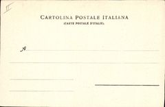 VINTAGE POSTCARD Napoli Volcano It Vesuvio Sailing Boat