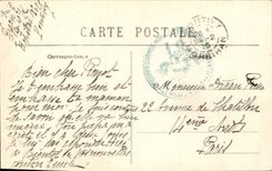 CPA Militaria Coiffeur Perruquier En Bretagne Folklore TOP