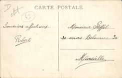 CPA Auvergne Coiffeur Perruquier La coupe de chevaux TOP