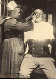 CPA En Bretagne Coiffeur Chez le Perruquier du village TOP