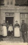 CPA En Sologne Une enseigne originale a Marcilly en Villette Coiffeur Perruquier TOP