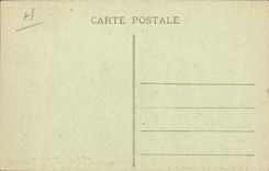 POSTAL de la VENDIMIA la tienda del comerciante del perdón de Morbihan del pelo de la TAPA del fabricante de la peluca del peluquero del St Nicdeme