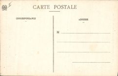 CPA Vosges Militaria Coiffeur Perruquier La boutique du coiffeur apres le bombardement du 27 aout 1914