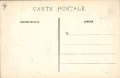 El Coiffeur de Militaria de la POSTAL de la VENDIMIA el fabricante de la peluca tiene Lihons