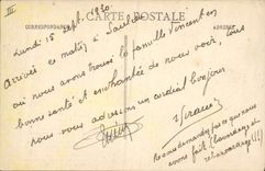 VINTAGE POSTCARD Our good peasants Hairdresser Wig maker of the village Folklore