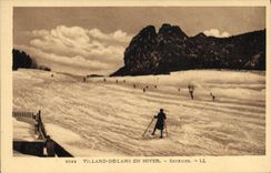 CPA Sports d'hiver Ski Villard de Lans en hiver Skieurs