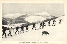 CPA Sports d'hiver Ski La course Ski