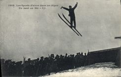 CPA Sports d'hiver Ski Un saut 