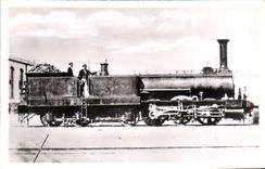 VINTAGE POSTCARD Train Engine 501 Engerth System of Co PLM Schneider
