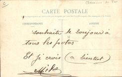 CPA Train Locomotive Pacific 2901 construite aux ateliers de Sotteville les Rouen