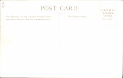 VINTAGE POSTCARD Train Engine Sleeping saloon Coventry 1907