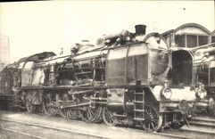 VINTAGE POSTCARD Train Engine of the South East ex PLM Machine 231 D 186