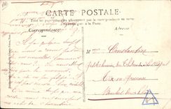 VINTAGE POSTCARD Train Engine La Turbie Cog railway of Monte Carlo