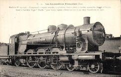 CPA Train Locomotive Machine 231 036