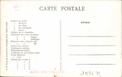 VINTAGE POSTCARD Train Engine Machine 560