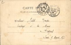 Regimiento de Militaria 76eme de la POSTAL de la VENDIMIA de la artillería