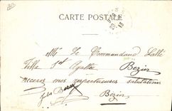 VINTAGE POSTCARD Militaria 10th Hussards Horse