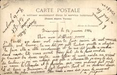 Regimiento de Militaria 159eme de la POSTAL de la VENDIMIA de la infantería