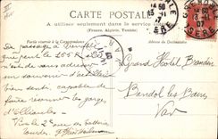 Artillería Militaria 2do de la POSTAL de la VENDIMIA