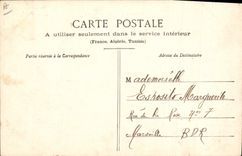 CPA Militaria 38eme regiment d'artillerie 
