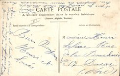 Regimiento de Militaria 155eme de la POSTAL de la VENDIMIA de la infantería