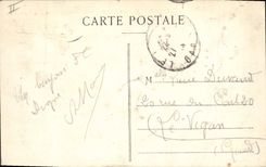 POSTAL Militaria de la VENDIMIA digno los cuarteles de Desmichels y el plan de los Virginals