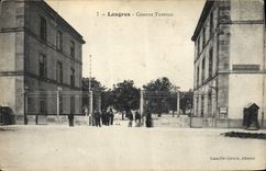 Cuarteles de Militaria Langres Turenne de la POSTAL de la VENDIMIA