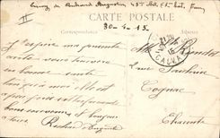 CPA Militaria Caen Caserne d'artillerie 